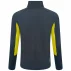 Bluza cu fermoar strech Exception copii, Dare2B, galben-gri