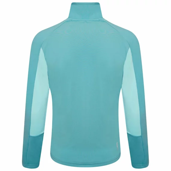 Bluza cu fermoar strech Exception copii, Dare2B, albastru