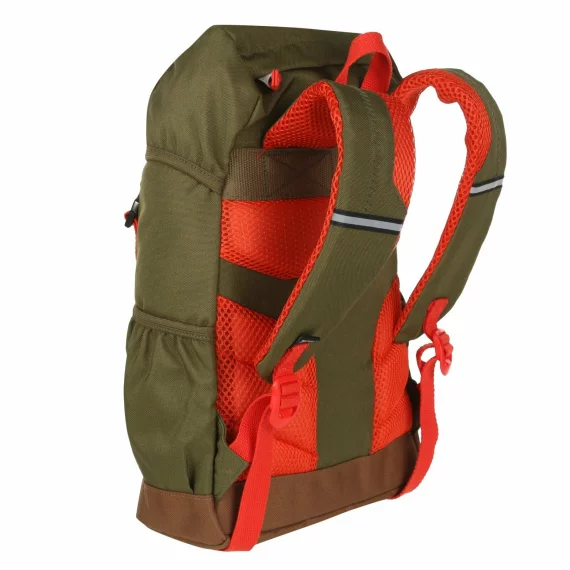 Rucsac drumetie, Regatta Amberglow 10L, copii, dimensiuni 36 x 21.5 x 12cm, maro