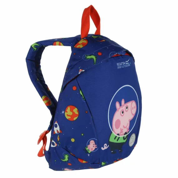 Rucsac pentru copii, Regatta PeppaPig Cosmic, dimensiuni 30 x 25.5 x 12cm, albastru