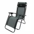 Scaun tip sezlong Regatta Colico Reclining Lounge, gri