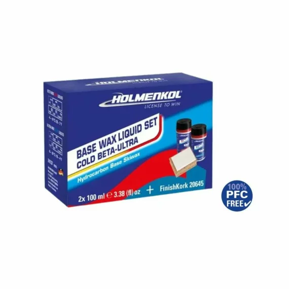 Set 2x 100ml ceara lichida, Holmenkol Basic Liquid Set COLD