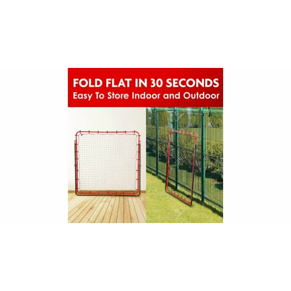 Rebounder plasa ricoseu fotbal, 100x 100 cm, Soccer Rebounder 3x3FT