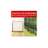 Rebounder plasa ricoseu fotbal, 100x 100 cm, Soccer Rebounder 3x3FT