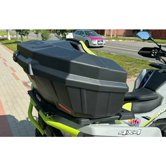 Cutie depozitare / lada pentru ATV, GMA G17, volum 120 litri, dimensiuni 112 x 54 x 39 cm, negru