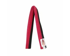 Centura din bumbac pentru kimono, Top Budo, lungime 280 cm, culoare rosu-negru