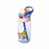Sticla pentru apa, Copii 3E CHOICE Baby 500ml cu pai, capac Flip-Top si manere – Rezistenta, usor de folosit, fara BPA, culoare albastru