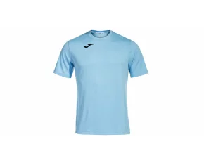 Tricou cu maneca scurta pentru barbati si copii, Combi Joma, albastru deschis