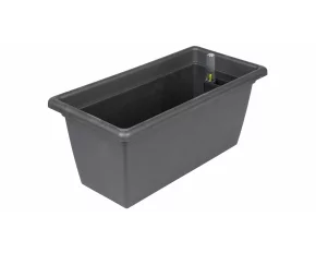 Ghiveci pentru fereastra cu autoirigare Magnolie 2Smart 40 cm, antracit