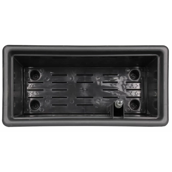 Ghiveci pentru fereastra cu autoirigare Magnolie 2Smart 40 cm, antracit