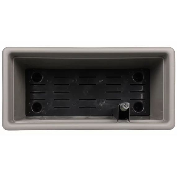 Ghiveci pentru fereastra cu autoirigare Magnolie 2Smart 40 cm, gri