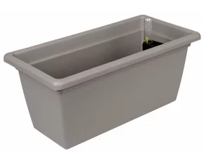 Ghiveci pentru fereastra cu autoirigare Magnolie 2Smart 40 cm, gri