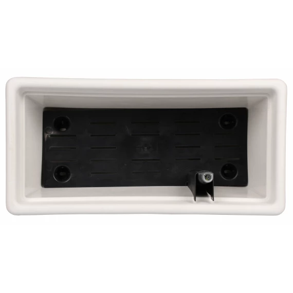 Ghiveci pentru fereastra cu autoirigare Magnolie 2Smart 40 cm, alb