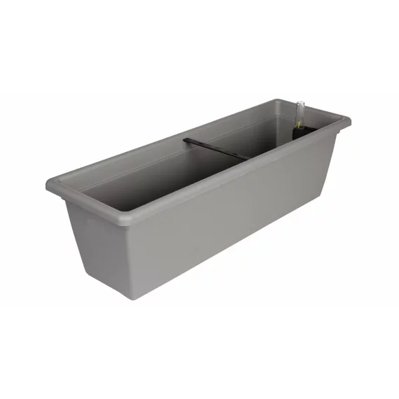 Ghiveci pentru fereastra cu autoirigare Magnolie 2Smart 60 cm, gri