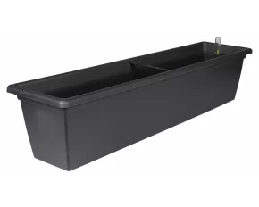 Ghiveci pentru fereastra cu autoirigare Magnolie 2Smart 80 cm, antracit