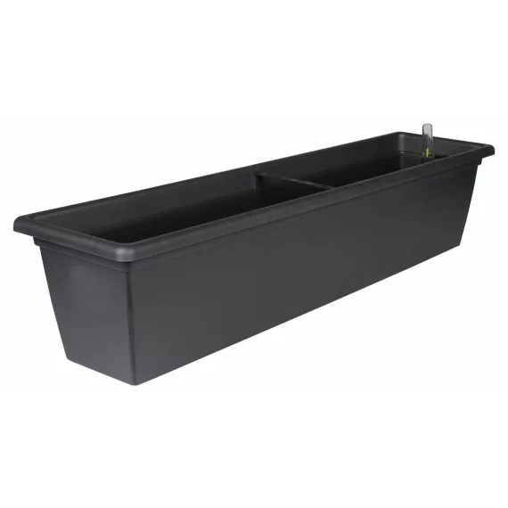 Ghiveci pentru fereastra cu autoirigare Magnolie 2Smart 80 cm, antracit