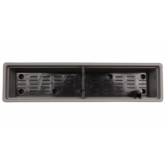 Ghiveci pentru fereastra cu autoirigare Magnolie 2Smart 80 cm, gri