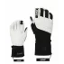 Manusi schi din piele, pentru barbati, Lenz Think About Ski Glove, alb