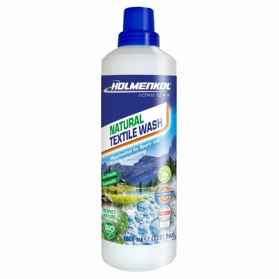 Detergent pentru hainele sport, Holmenkol Natural Textile Wash, 1 Litru