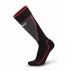 Set 2 perechi de sosete pentru schi, LENZ Performance Ski, culoare negru-rosu