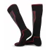 Set 2 perechi de sosete pentru schi, LENZ Performance Ski, culoare negru-rosu