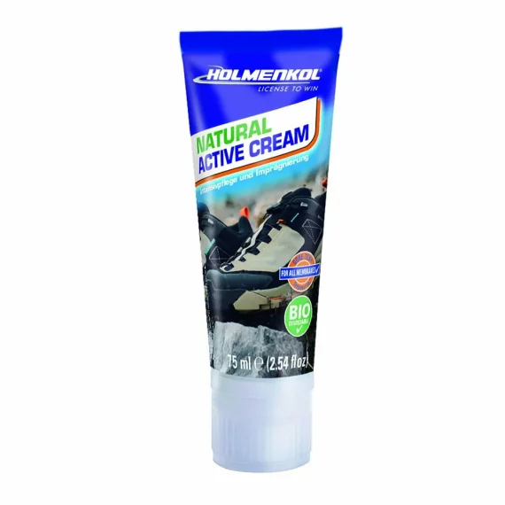Solutie intretinere incaltaminte tehnica si din piele, Holmenkol Natural Active Cream 75ml
