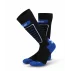 Sosete de schi pentru copii, Lenz Skiing Kids, culoare negru-albastru
