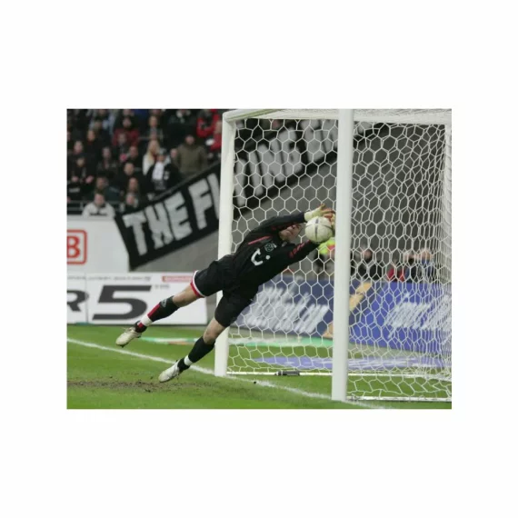 Set 2 plase poarta fotbal, 3 x 2 m, Ribola EUROESAGONO, adancime 1/1.5m