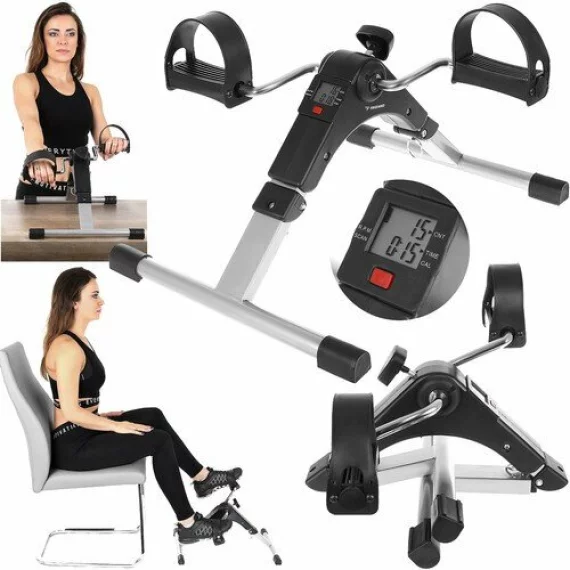 Pedalier pentru exercitii reabilitare, Trizand Basic, cu contor