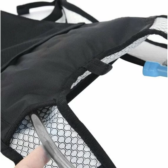Rucsac cu rezervor de hidratare pentru alergare, ciclism, drumetie, Trizand Water Bag Backpack, volum rezervor 2l