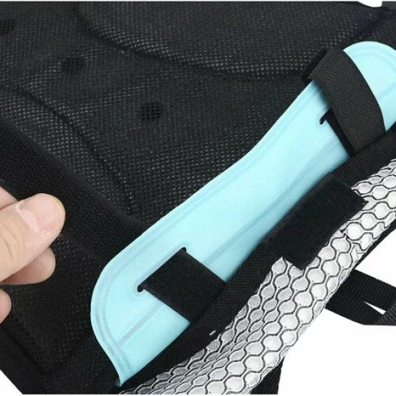 Rucsac cu rezervor de hidratare pentru alergare, ciclism, drumetie, Trizand Water Bag Backpack, volum rezervor 2l