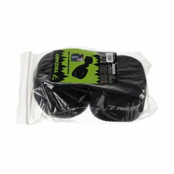 Set 2 fase pentru box, Trizand Boxing Bandages 4m, culoare negru