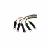 Set 5 benzi pentru fitness, Trizand Exercises Band, include saculet transport si accesorii