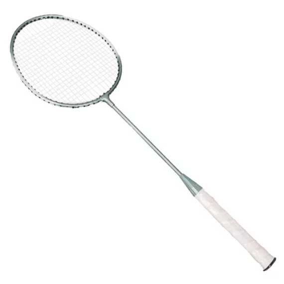 Set complet de badminton pliabil, Trizand Badminton in case, include 2 rachete, 2 fluturasi fileu si suport, geanta de transport