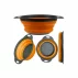 Strecuratoare pliabila, Ruhhy Collapsible bowl, culoare portocaliu-gri