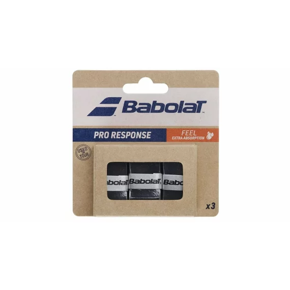 Overgrip Babolat Pro Response X3, 0,45 m, negru