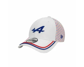 Sapca pentru barbati New Era Men Alpine Rep Belgian 9Sporty Renault Formula 1 Team, alb