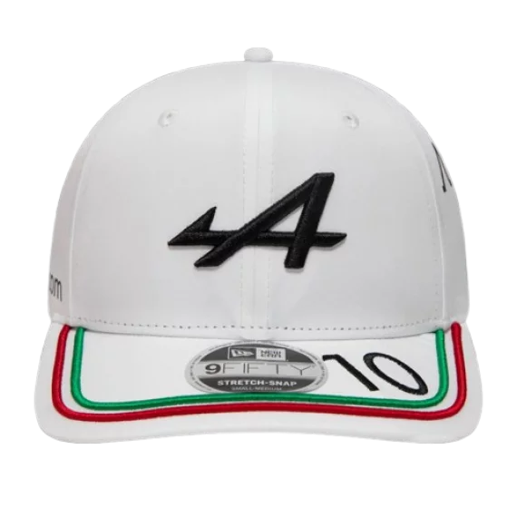 Sapca pentru barbati New Era Men Monza PG 9Fifty PC Renault Formula 1 Team, alb