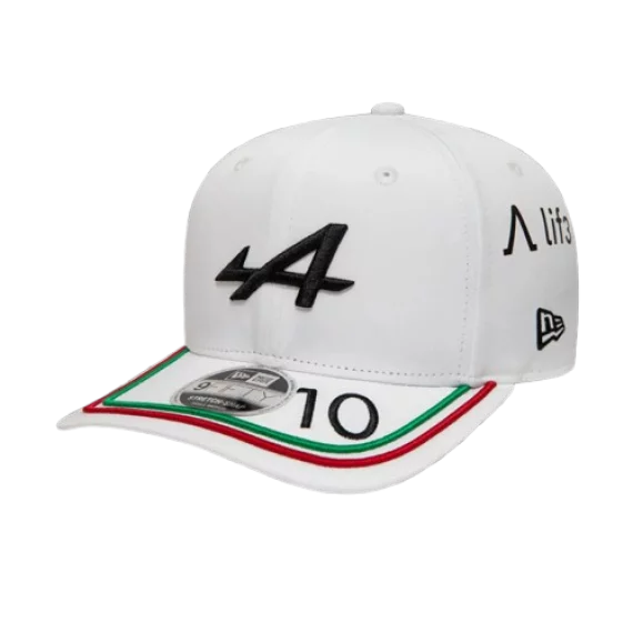 Sapca pentru barbati New Era Men Monza PG 9Fifty PC Renault Formula 1 Team, alb