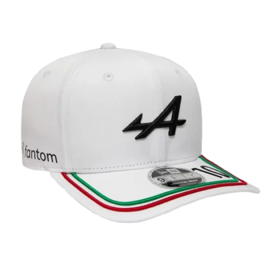 Sapca pentru barbati New Era Men Monza PG 9Fifty PC Renault Formula 1 Team, alb