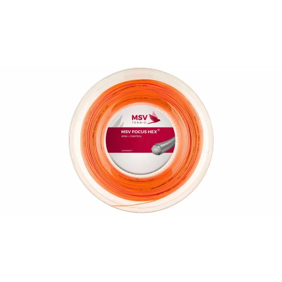Racordaj Focus HEX tennis string 200 m, portocaliu