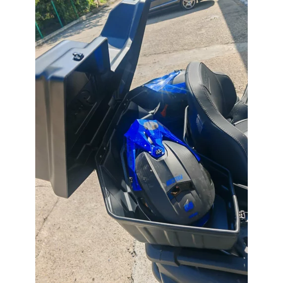 Cutie depozitare / lada pentru ATV, GMA G18, volum 100 litri, dimensiuni 97 x 54 x 36 cm, negru