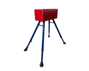 Capra pentru gimnastica scolara, Merco Jumper 100, inaltime ajustabila 80 - 100 cm