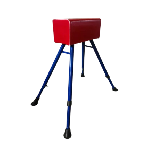 Capra pentru gimnastica scolara, Merco Jumper 100, inaltime ajustabila 80 - 100 cm