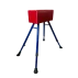 Capra pentru gimnastica scolara, Merco Jumper 100, inaltime ajustabila 80 - 100 cm