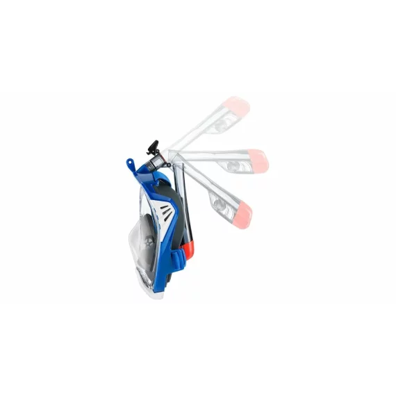 Masca de snorkeling full face Aqua-Speed Drift  L-XL, albastru