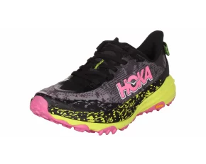 Incaltaminte alergare femei Hoka Speedgoat 6 W BNNH, negru-galben