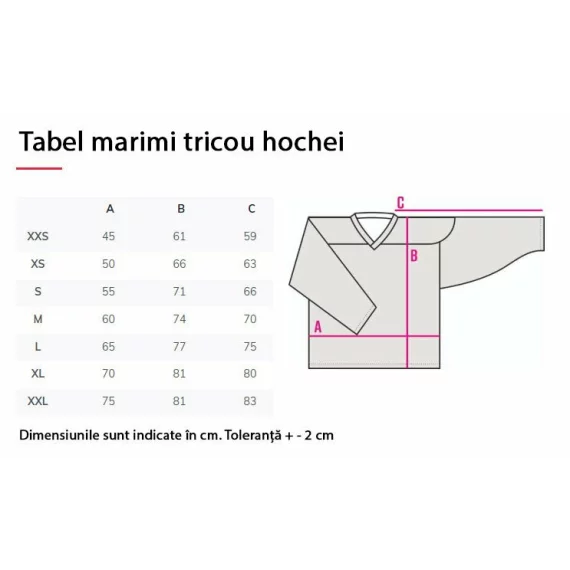 Tricou hochei HD-2 rosu