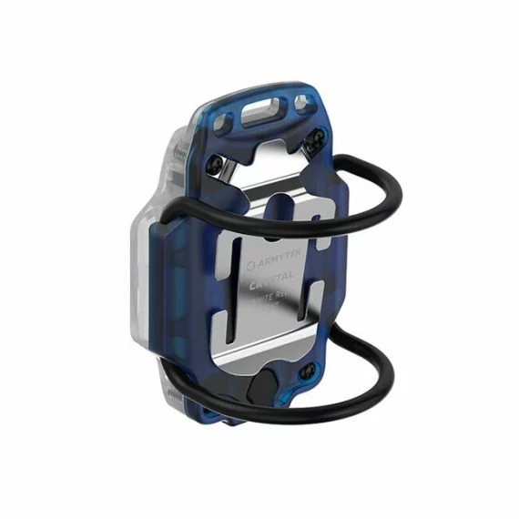 Lanterna multifunctionala ArmyTek Crystal Blue, 148 lumeni, LED albastru, transparent
