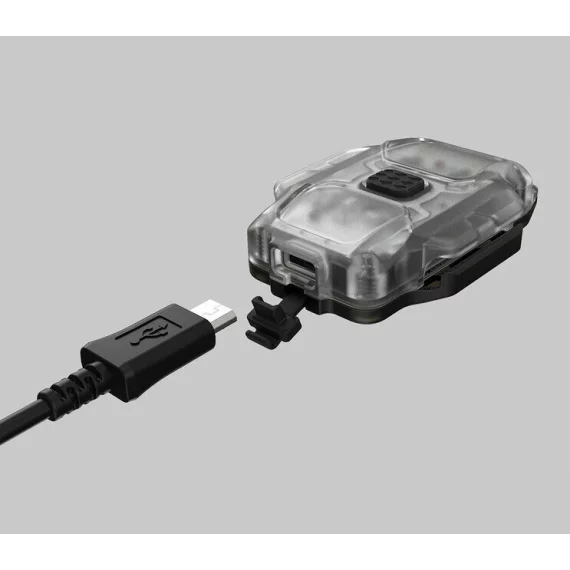 Lanterna multifunctionala ArmyTek Crystal Blue, 148 lumeni, LED albastru, transparent